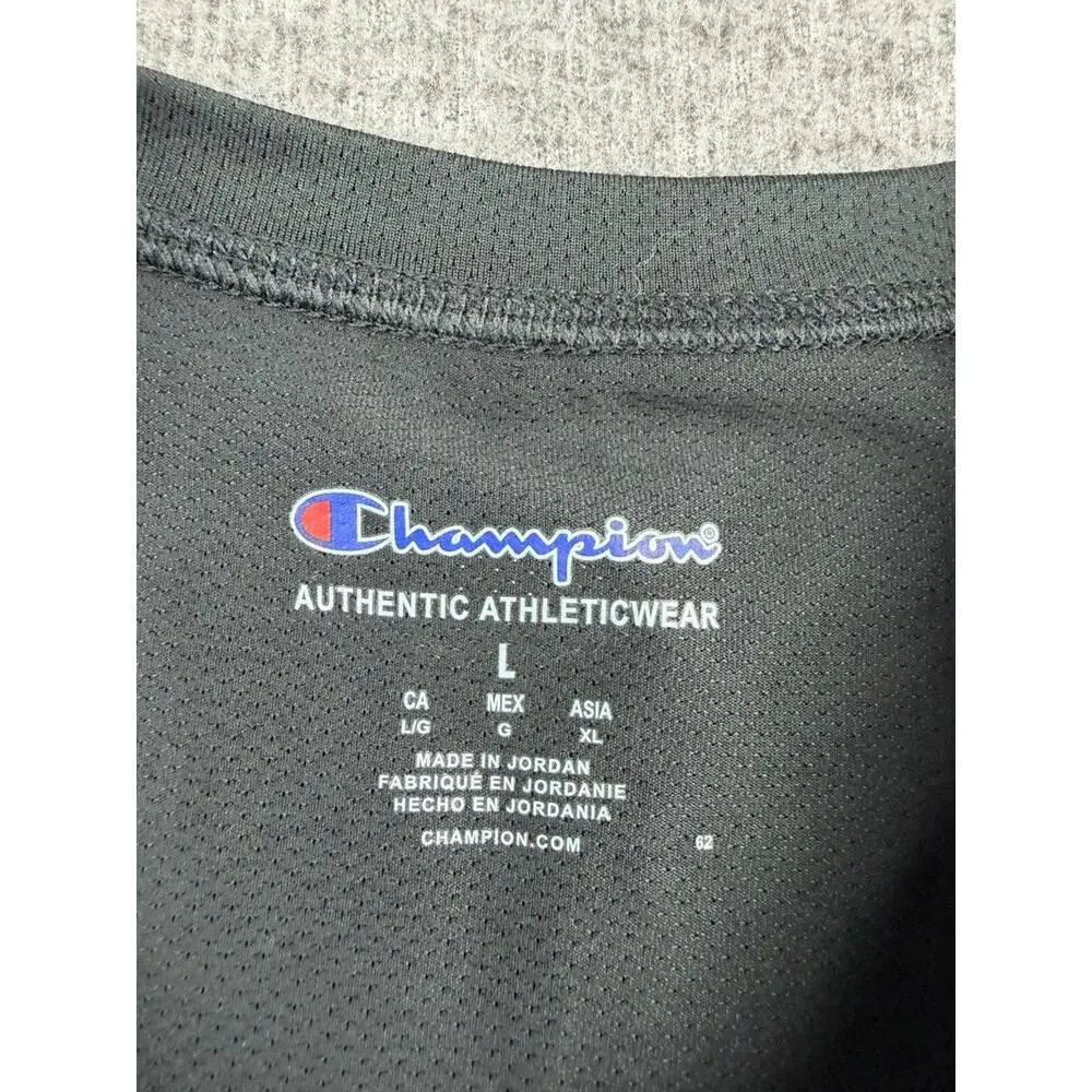 Champion Authentic Athleticwear Men's Large Dark Gray‎ Short Sleeve T-Shirt